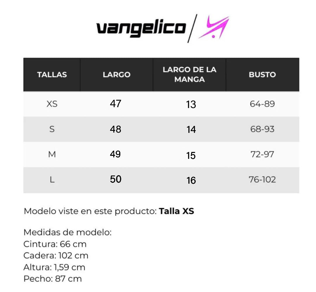 Guía de tallas