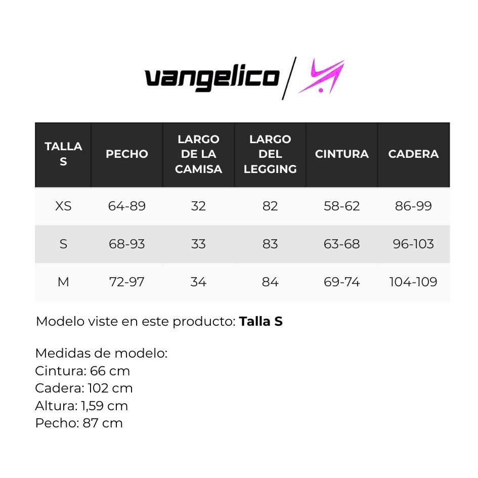 Guía de tallas