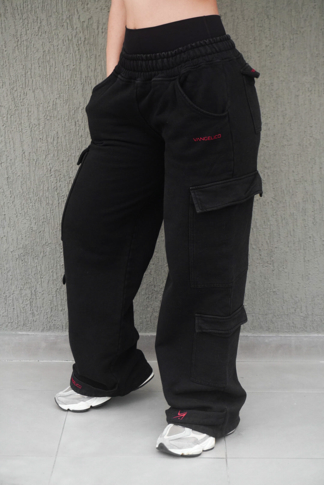 Jogger Cargo Baggy Acid Wash