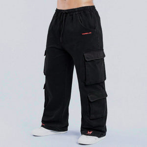 Jogger Cargo Baggy con Correas Hombre