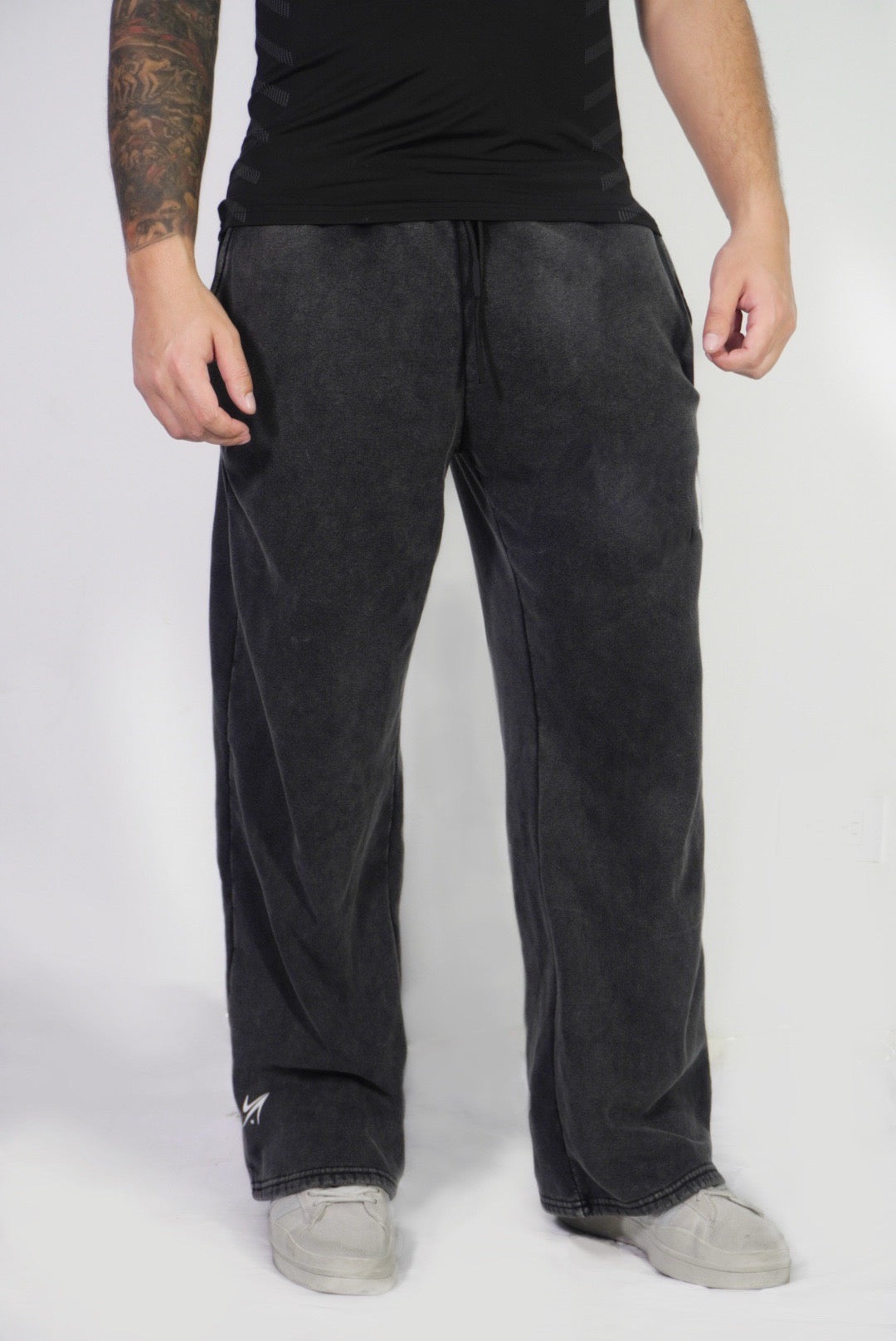 Jogger Oversize Bota Recta Acid Wash