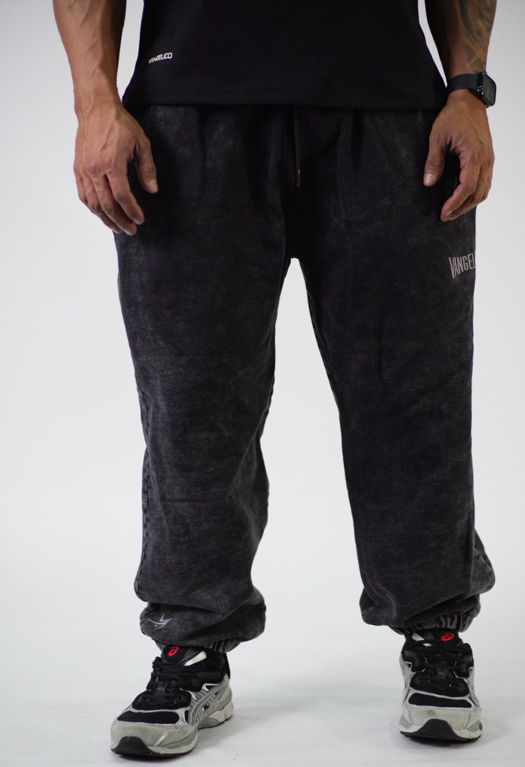 Jogger Acid Wash Bota Resorte Oversized