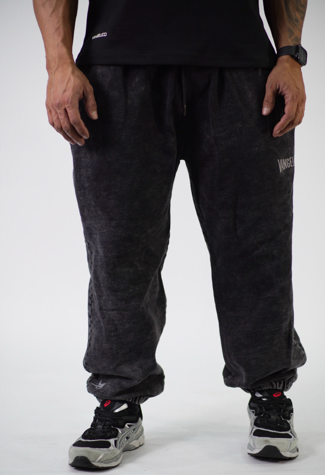 Jogger Acid Wash Bota Resorte Oversized