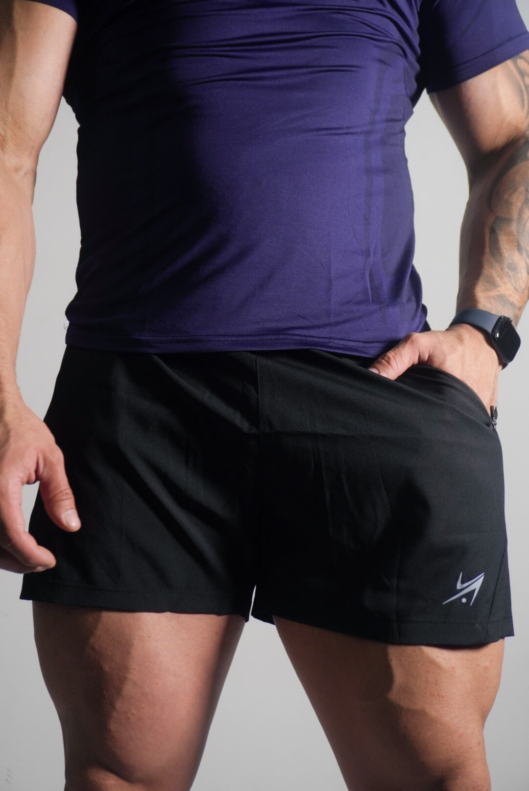 Rush / Pantaloneta de Bolsillos con Cremallera