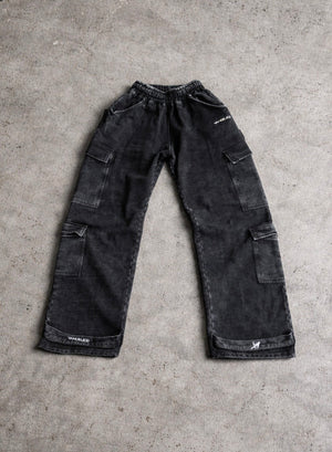 Jogger Cargo Baggy Acid Wash