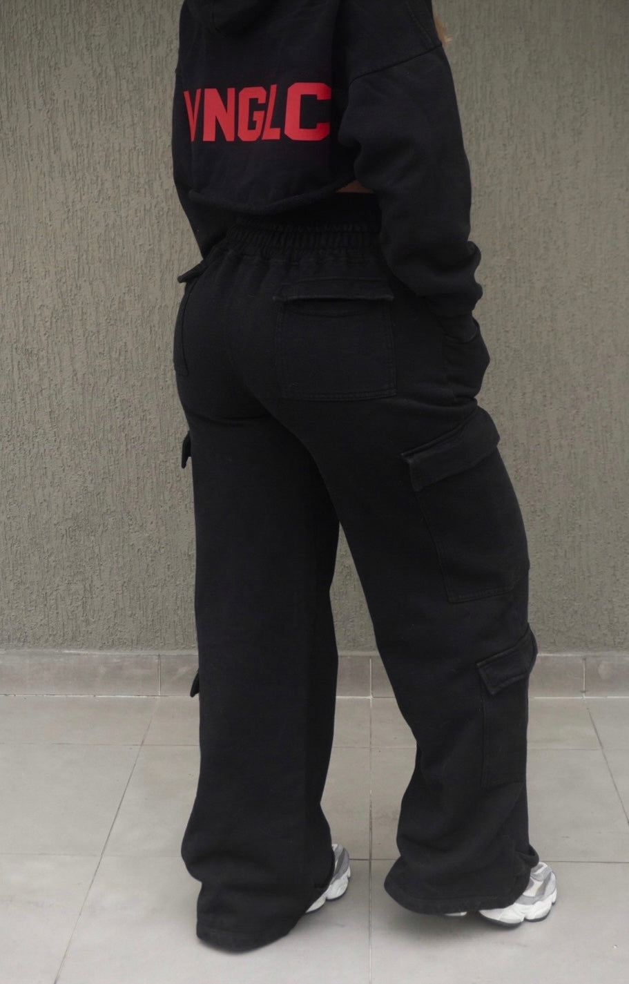 Jogger Cargo Baggy Acid Wash