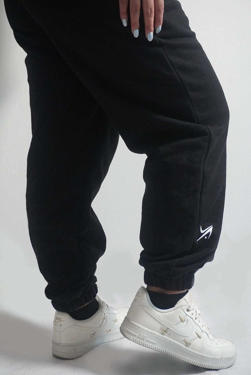 Vangelico Basics / Jogger Oversize negro 400gr