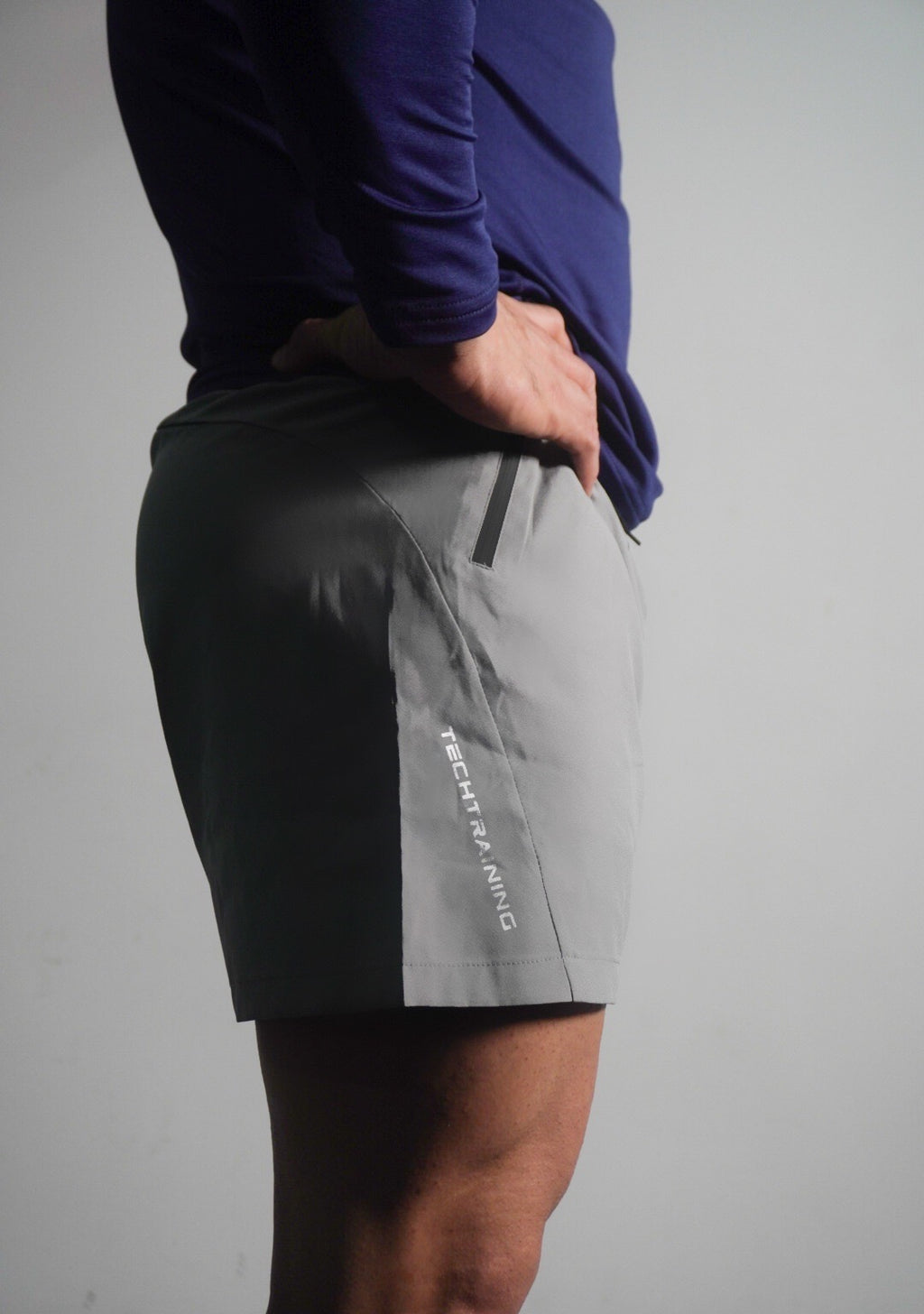 Rush / Pantaloneta de Bolsillos con Cremallera