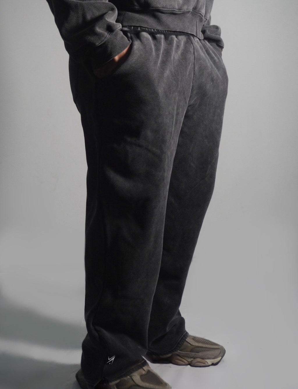 Jogger Oversize Bota Recta Acid Wash