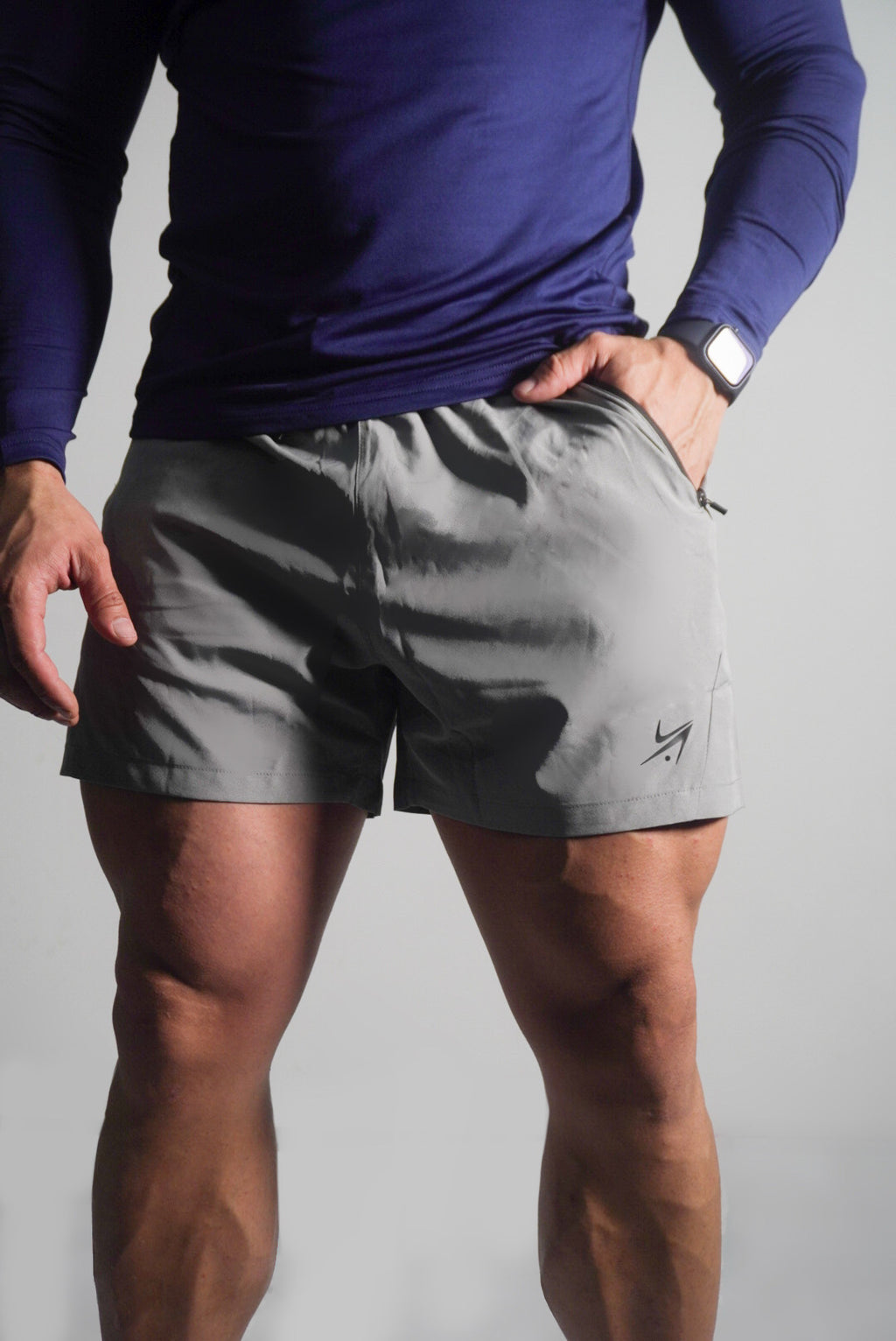 Rush / Pantaloneta de Bolsillos con Cremallera