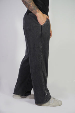 Jogger Oversize Bota Recta Acid Wash