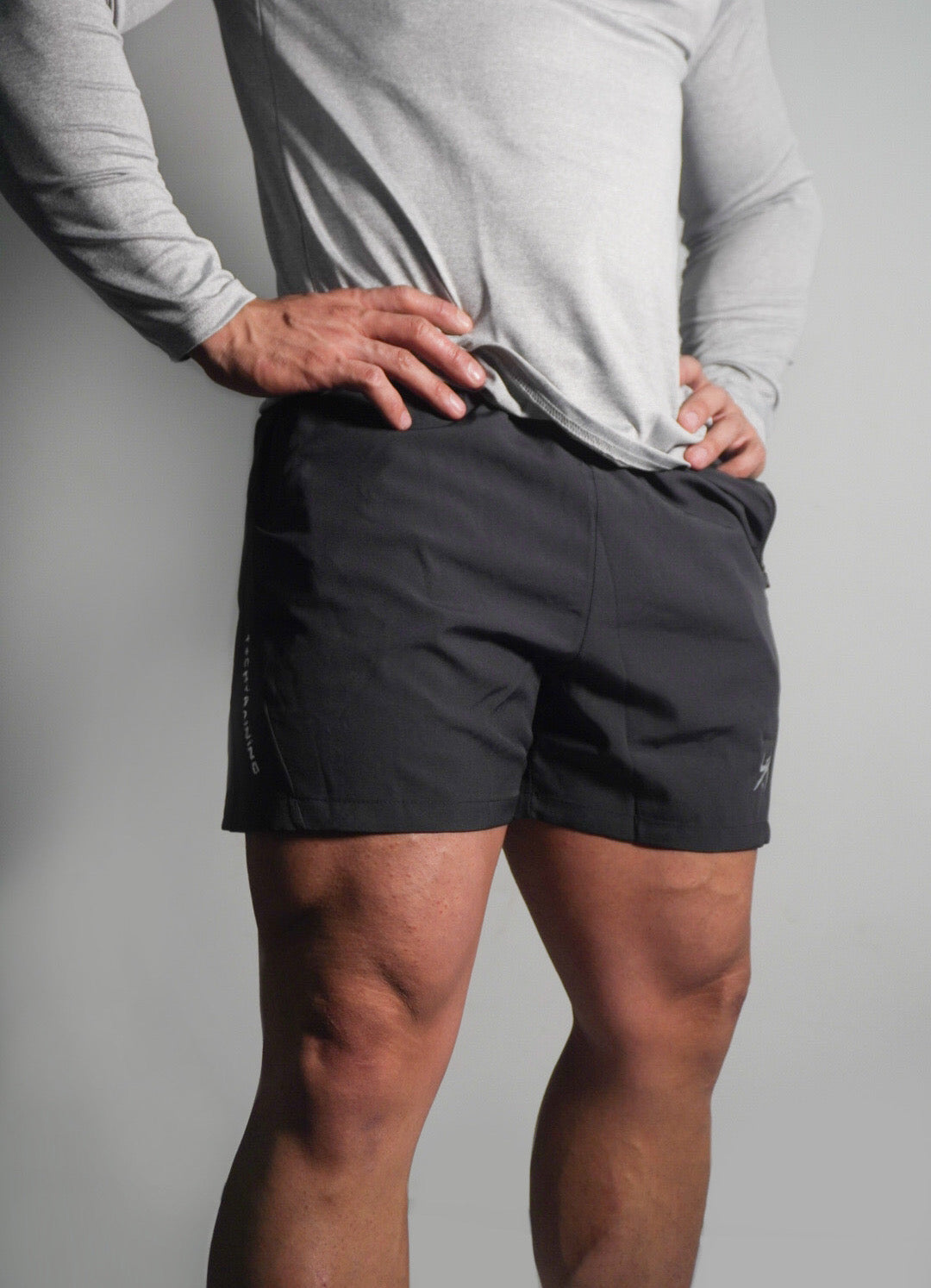 Rush / Pantaloneta de Bolsillos con Cremallera