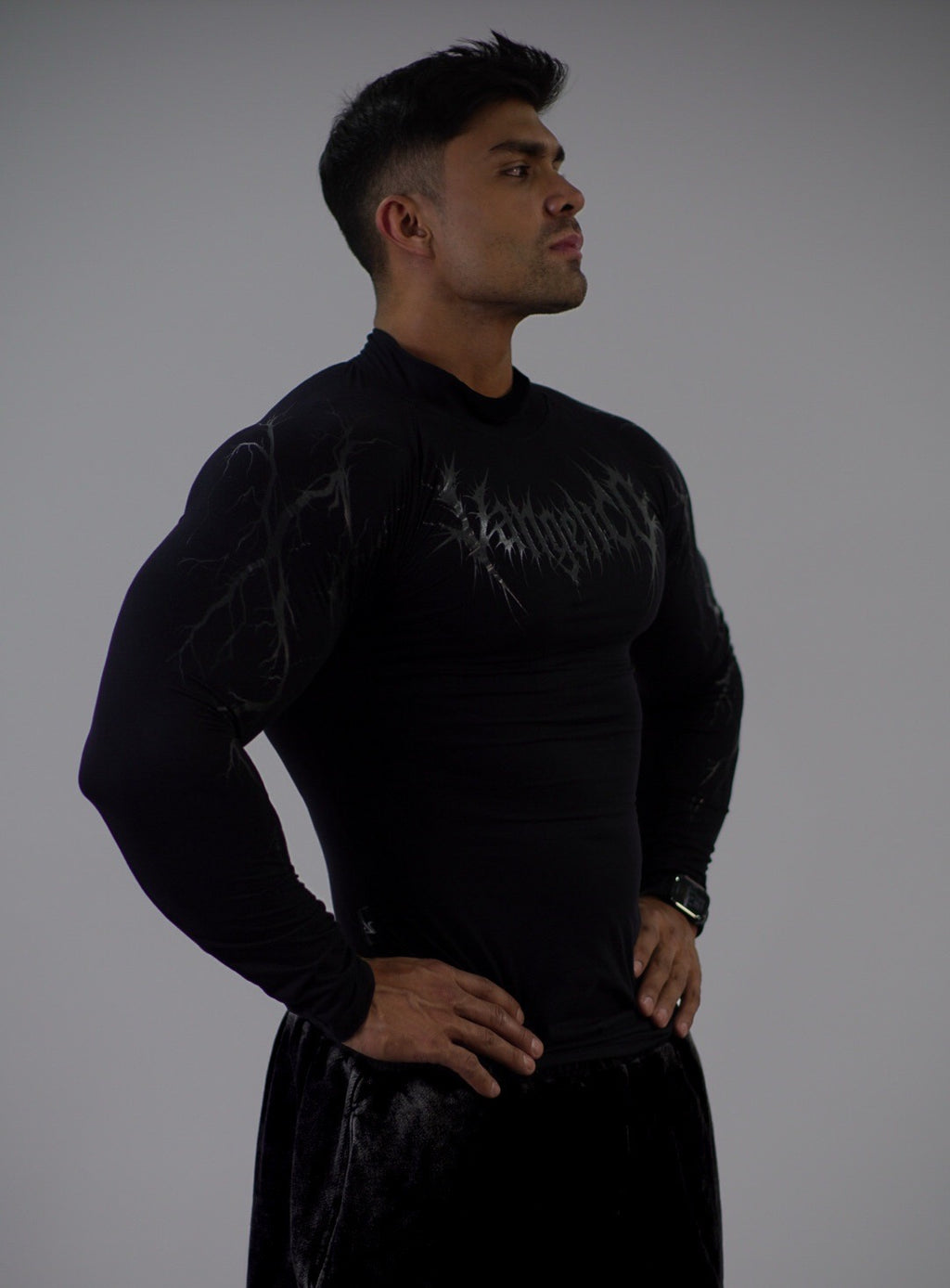 DarK / Camiseta Manga Larga Alta Compresion