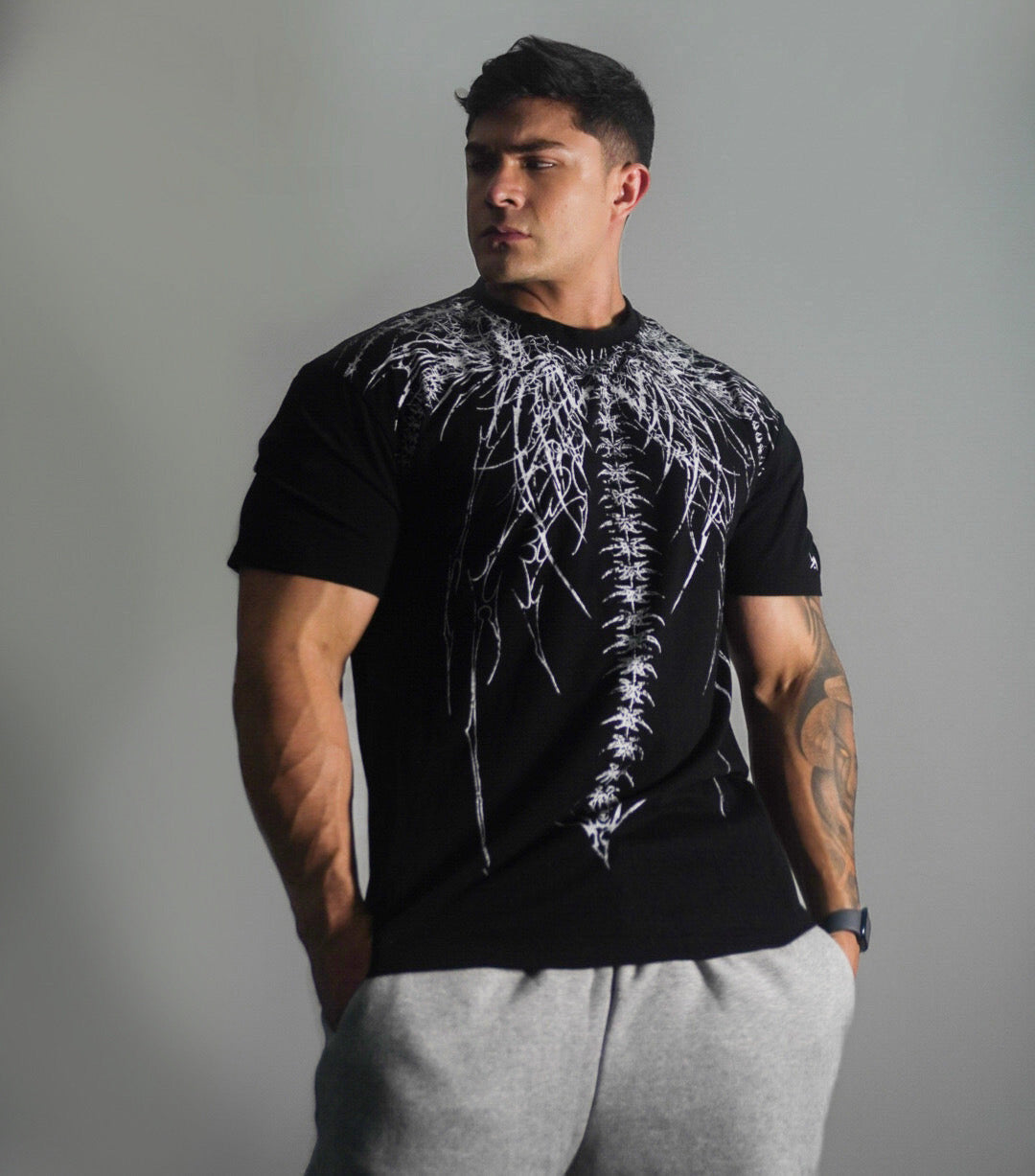 DarK / Camiseta Oversize Estampado