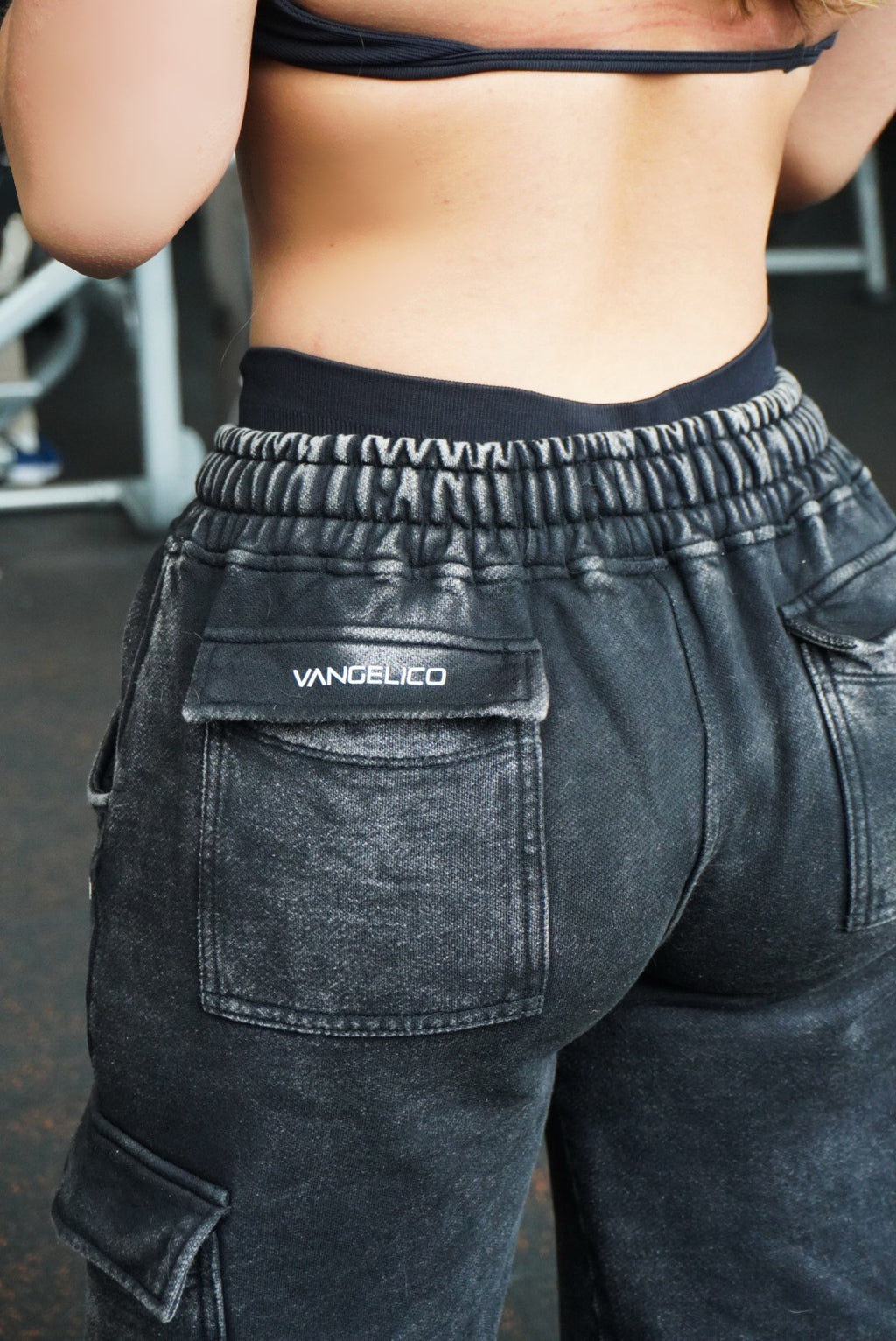 Jogger Cargo Baggy Acid Wash