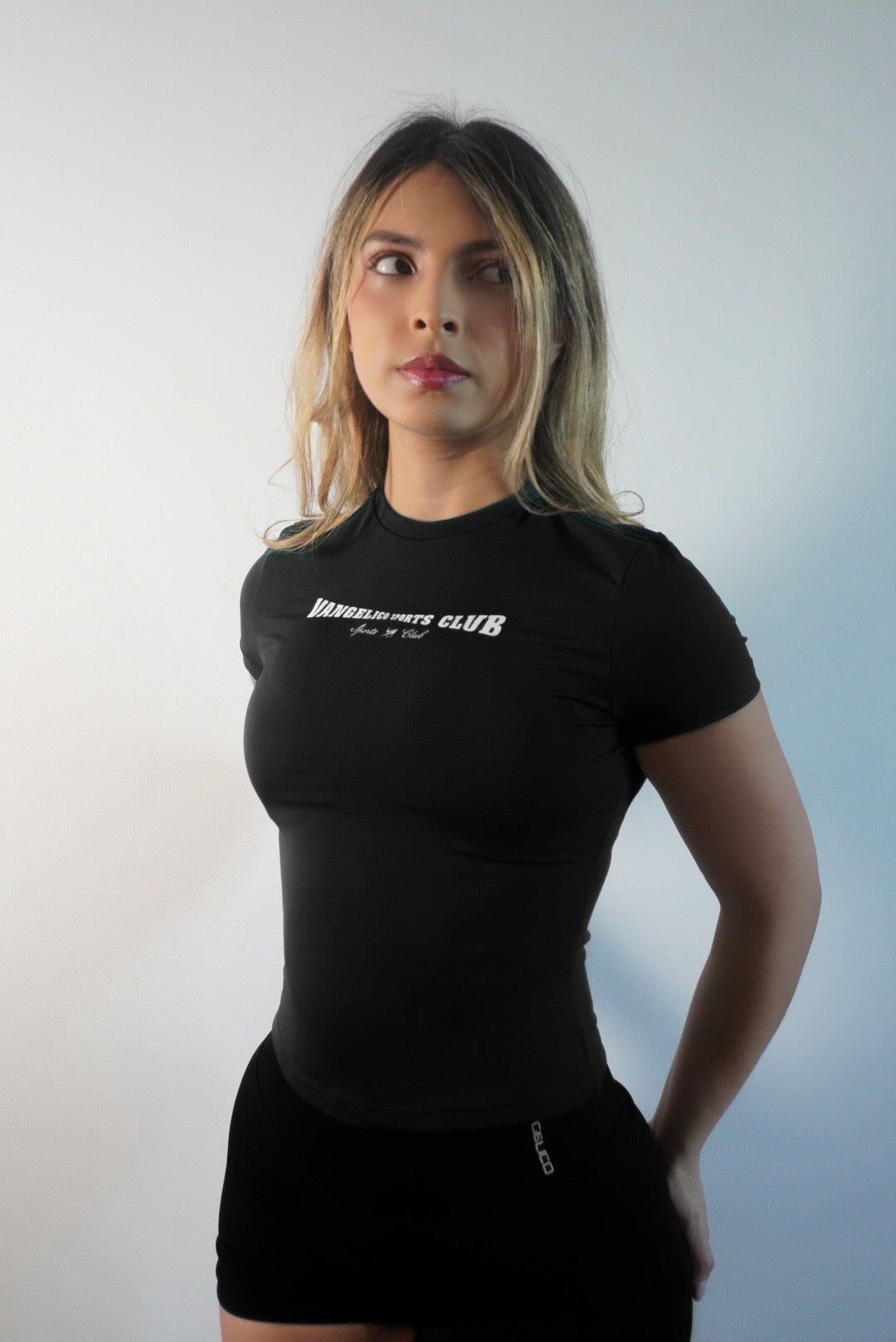 Camiseta licrada ajustada Vangelico Sports Club