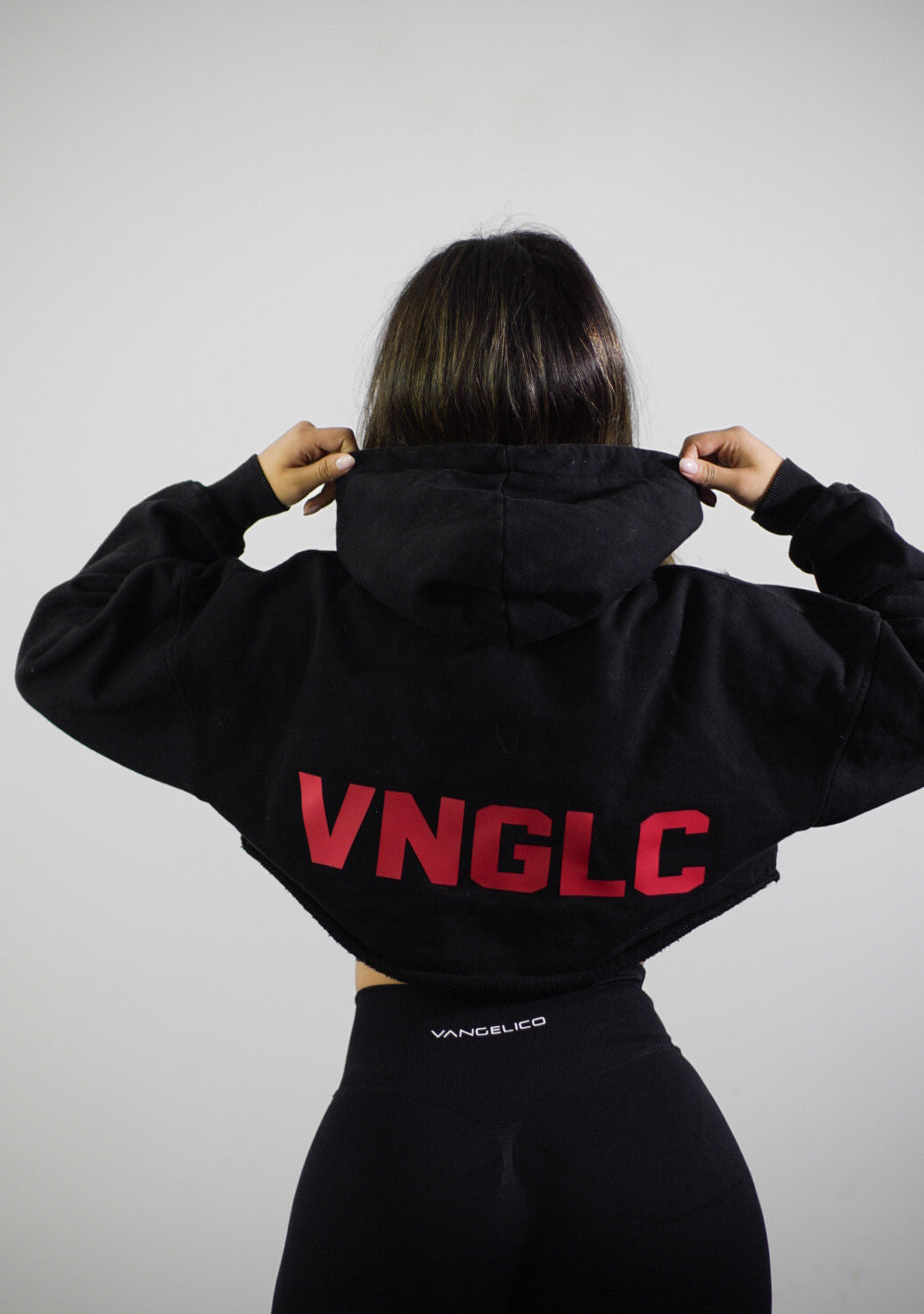 Hoodie Cropped 400 GSM – Edición VNGLC