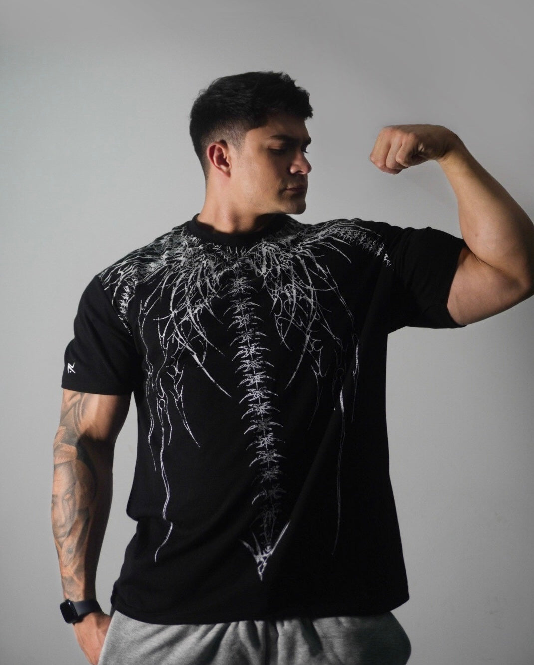 DarK / Camiseta Oversize Estampado