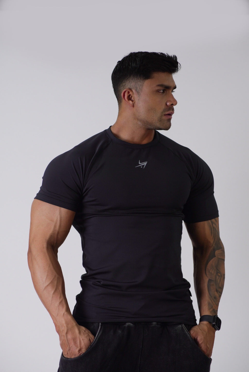 Vangelico Basics / Camiseta de Compresión Alto Gramaje