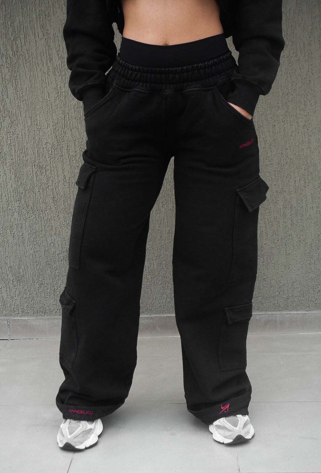 Jogger Cargo Baggy Acid Wash