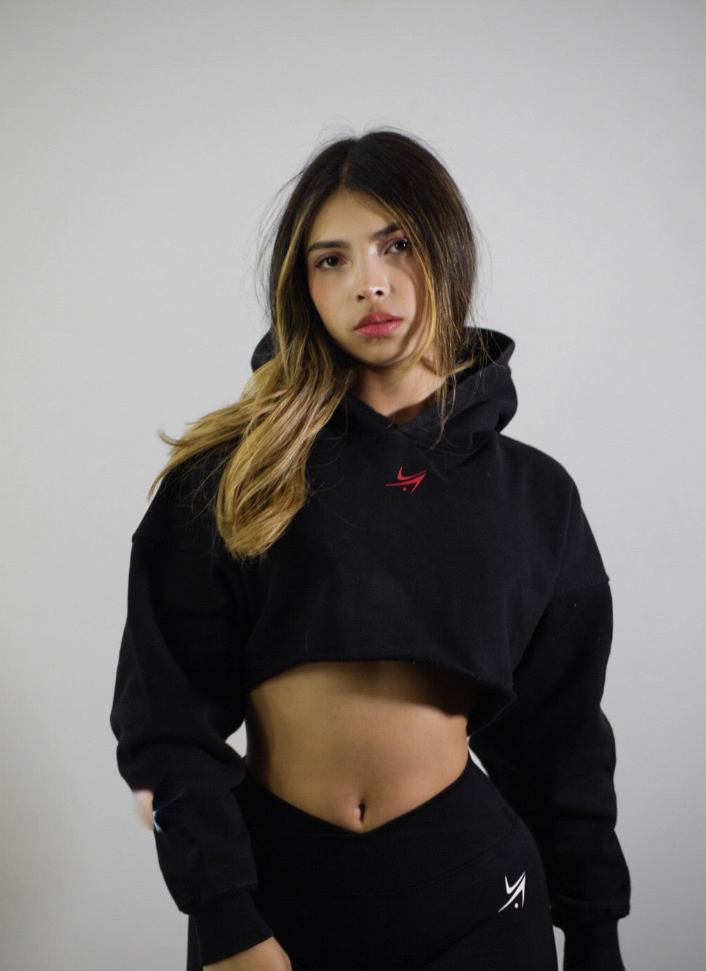 Hoodie Cropped 400 GSM – Edición VNGLC