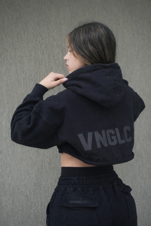 Hoodie Cropped 400 GSM – Edición VNGLC
