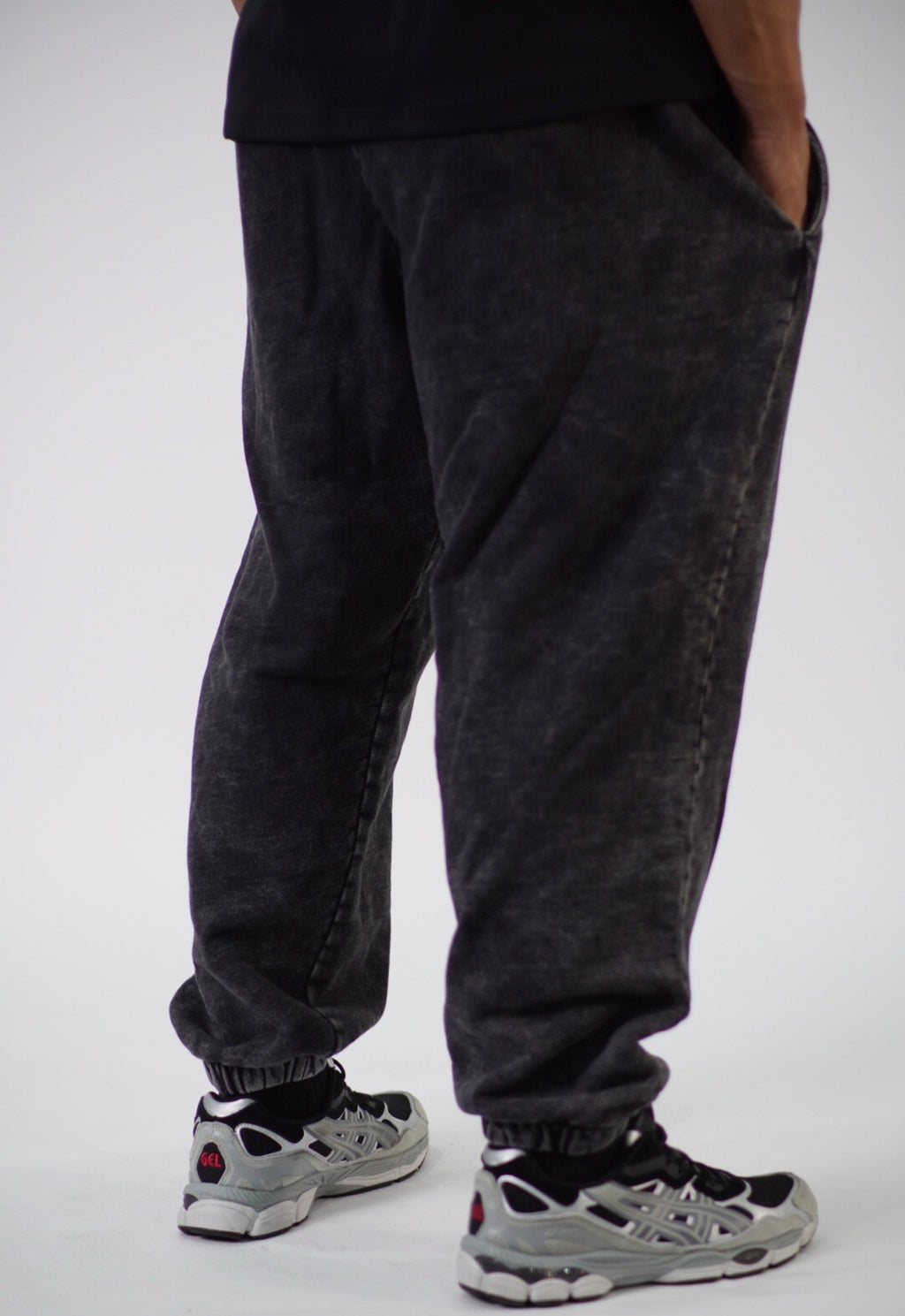 Jogger Acid Wash Bota Resorte Oversized