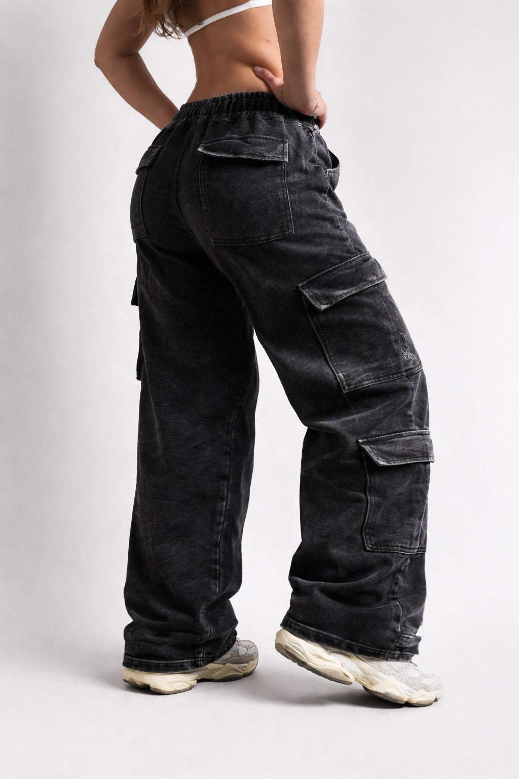 Jogger Cargo Baggy Acid Wash