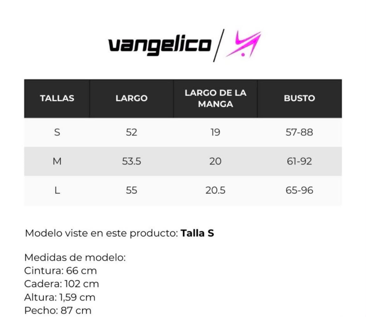 Guía de tallas