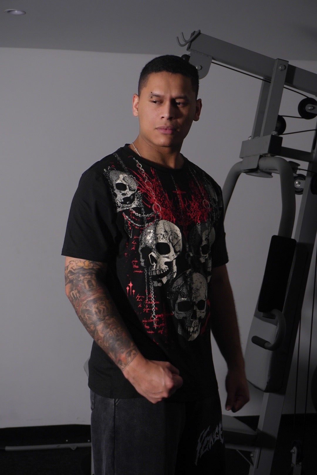 CAMISETA OVERSIZE CRÁNEOS