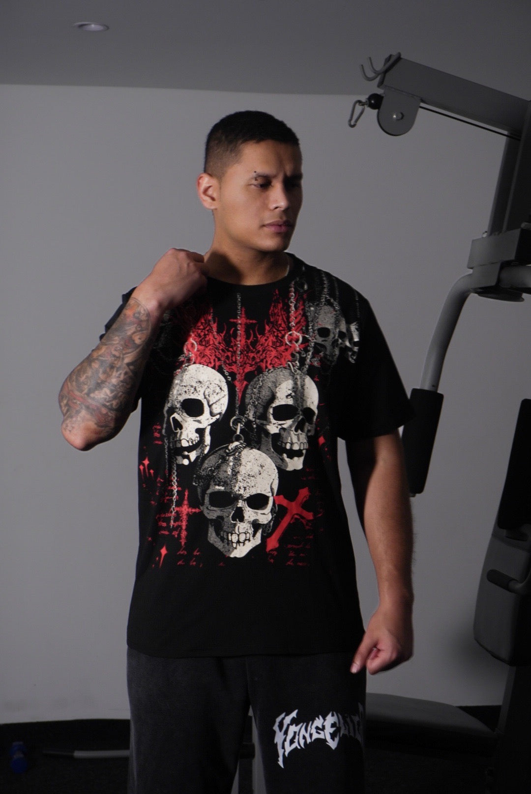 CAMISETA OVERSIZE CRÁNEOS